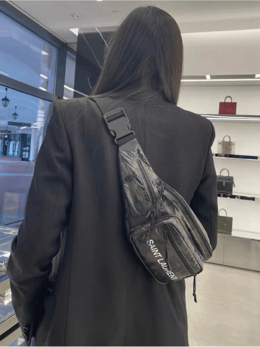 Saint Laurent Paris 21SS Logo Utility Bag